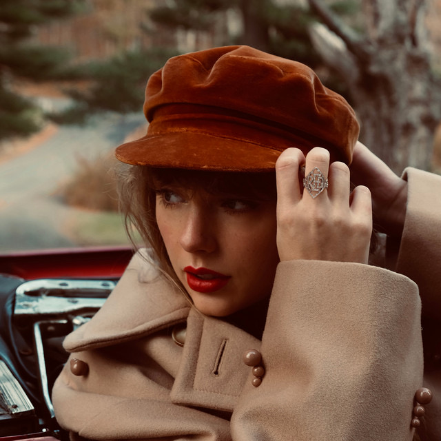Capa do álbum Red (Taylor's Version) da Taylor Swift
