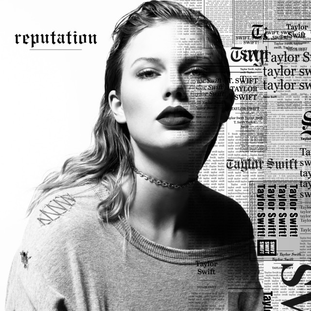 Capa do álbum Reputation da Taylor Swift
