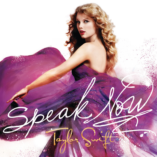 Capa do álbum Speak Now da Taylor Swift