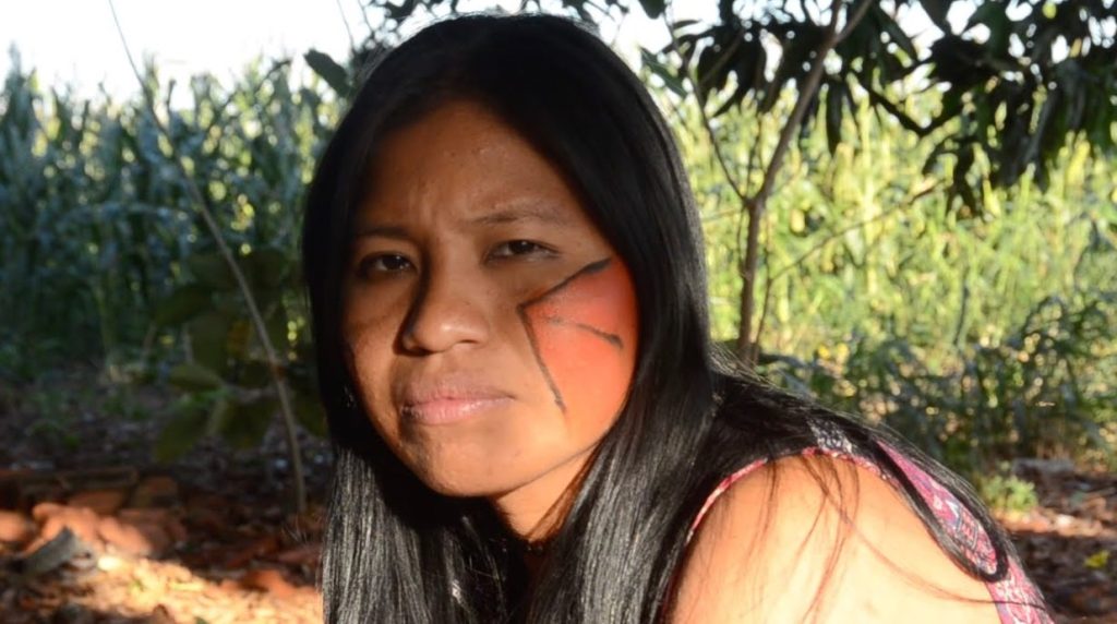 Diretora indígena brasileira Michele Kaiowá