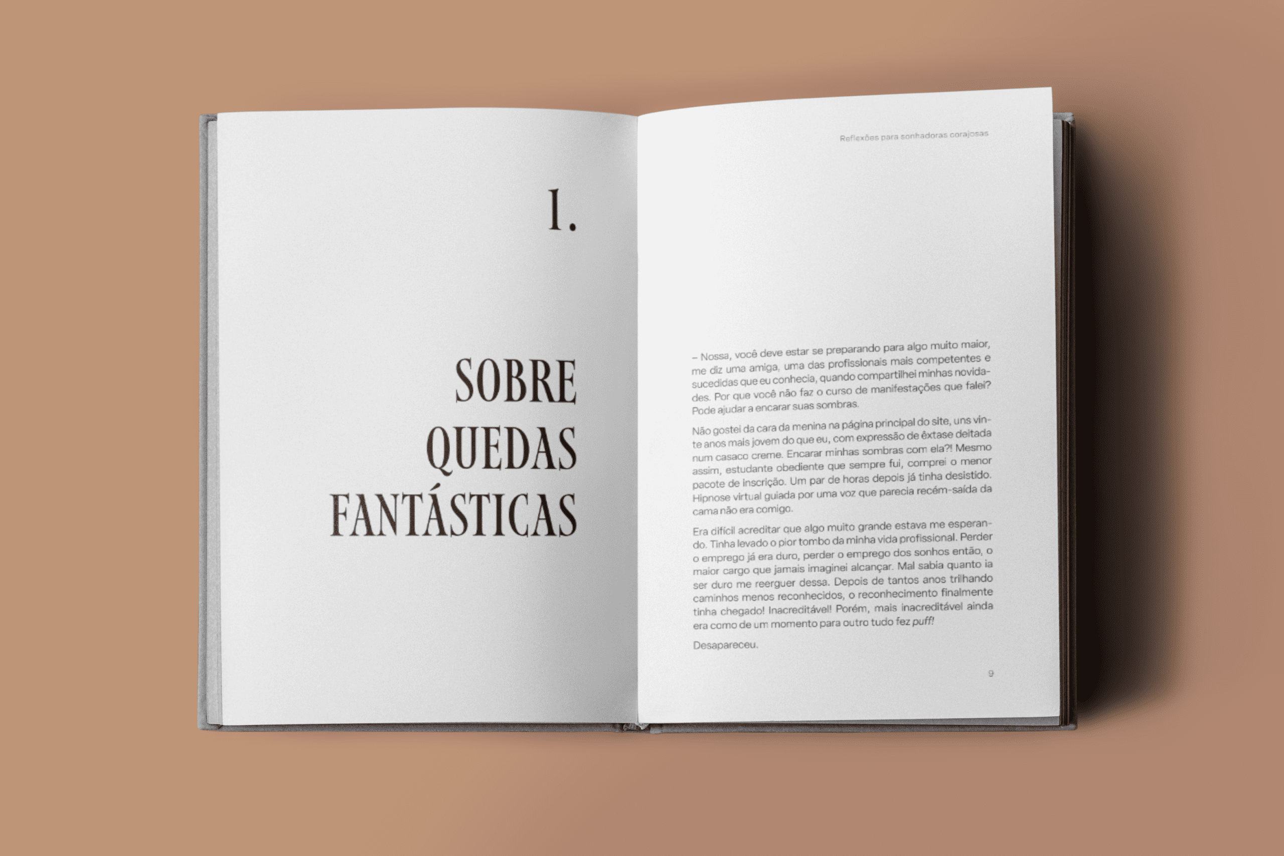 livro reflexões para sonhadoras corajosas