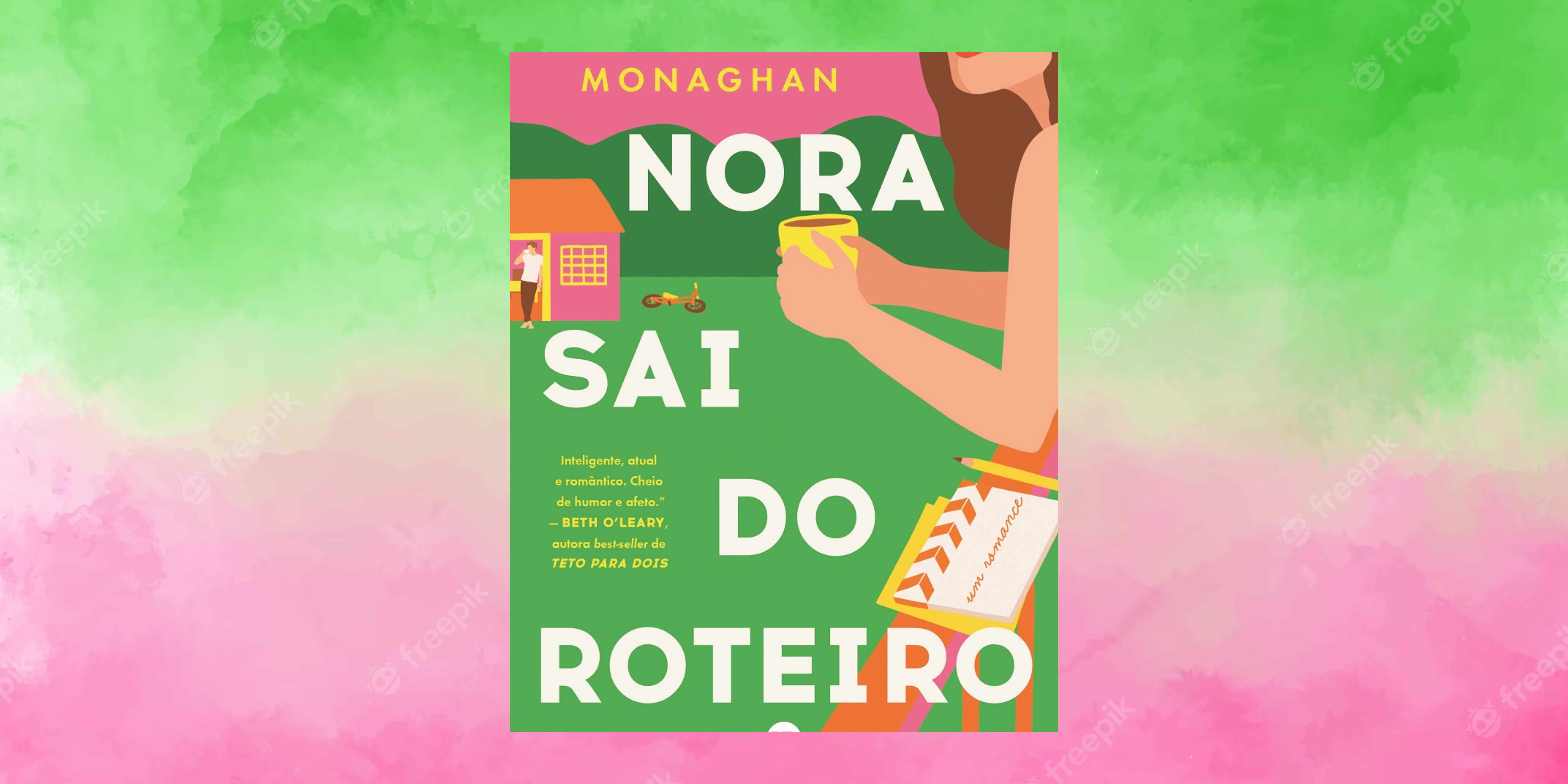 Annabel Monaghan Nora sai do roteiro