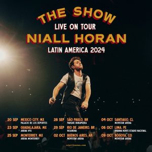 Anúncios de shows na América Latina para a The Show Live On Tour 2024