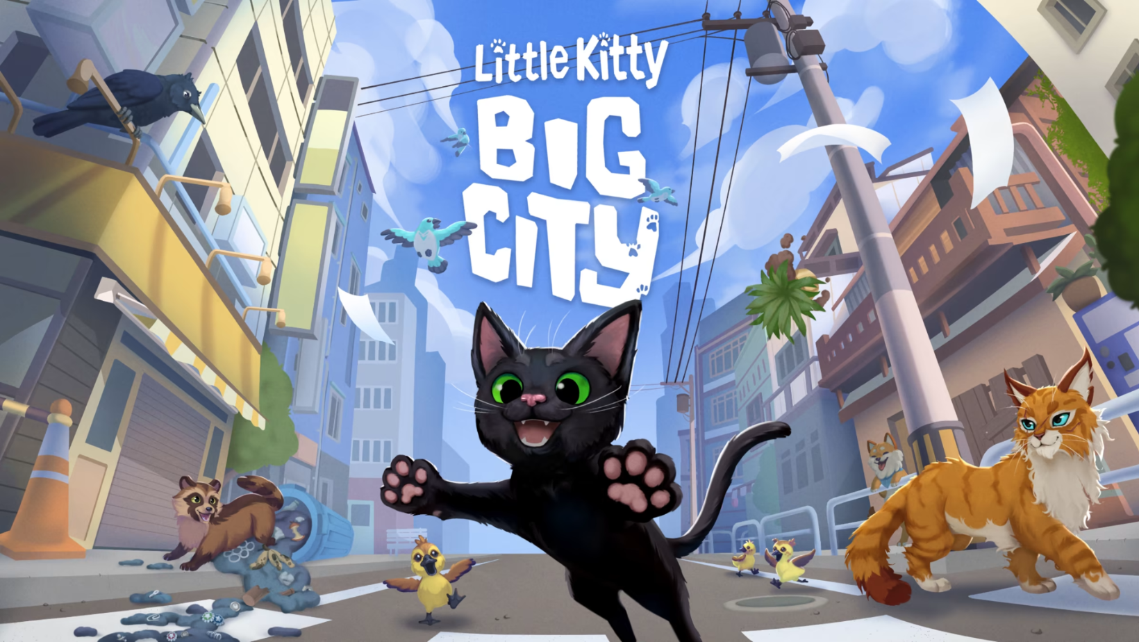 little kitty, big city cozy game