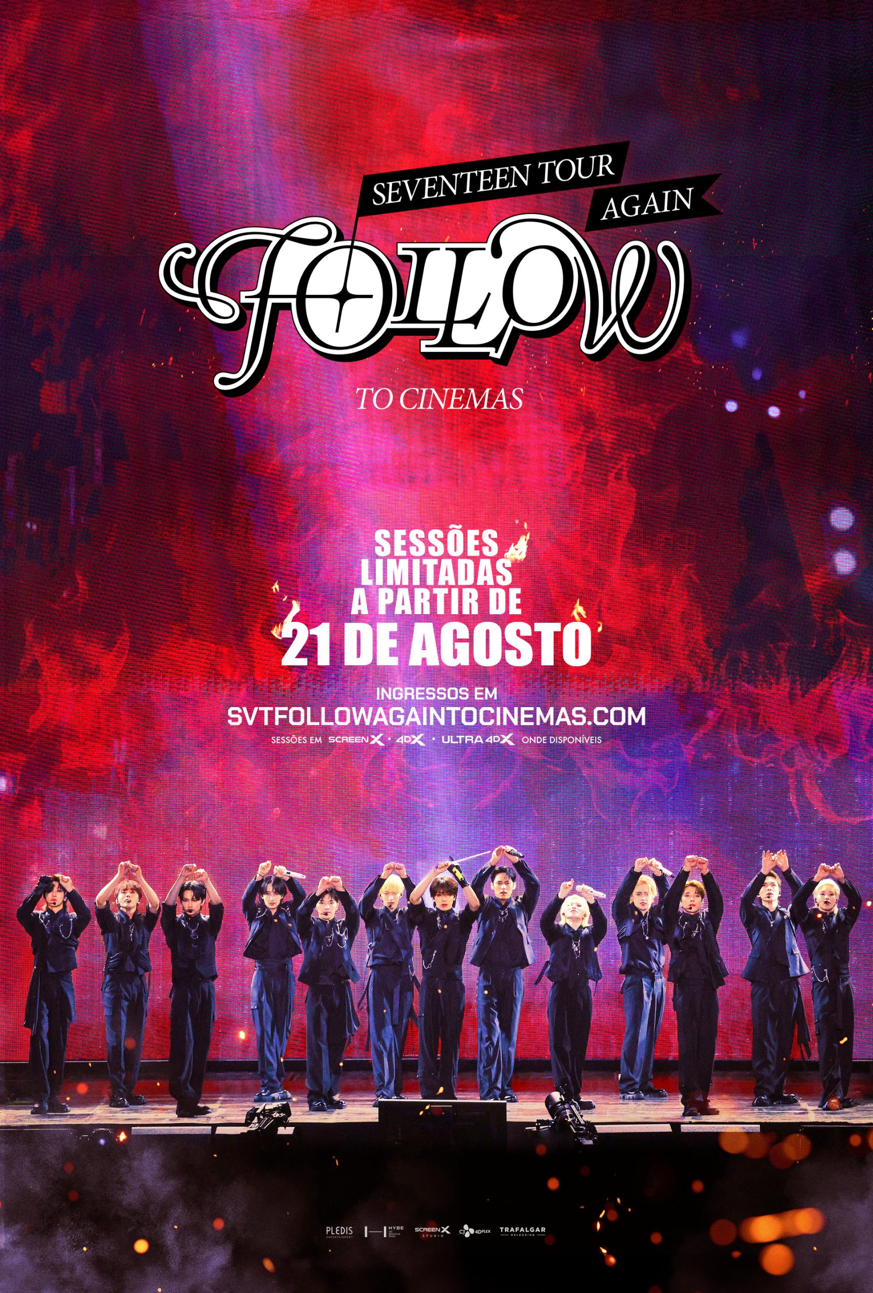 Seventeen Tour ‘Follow’ Again to Seoul chega aos cinemas brasileiros