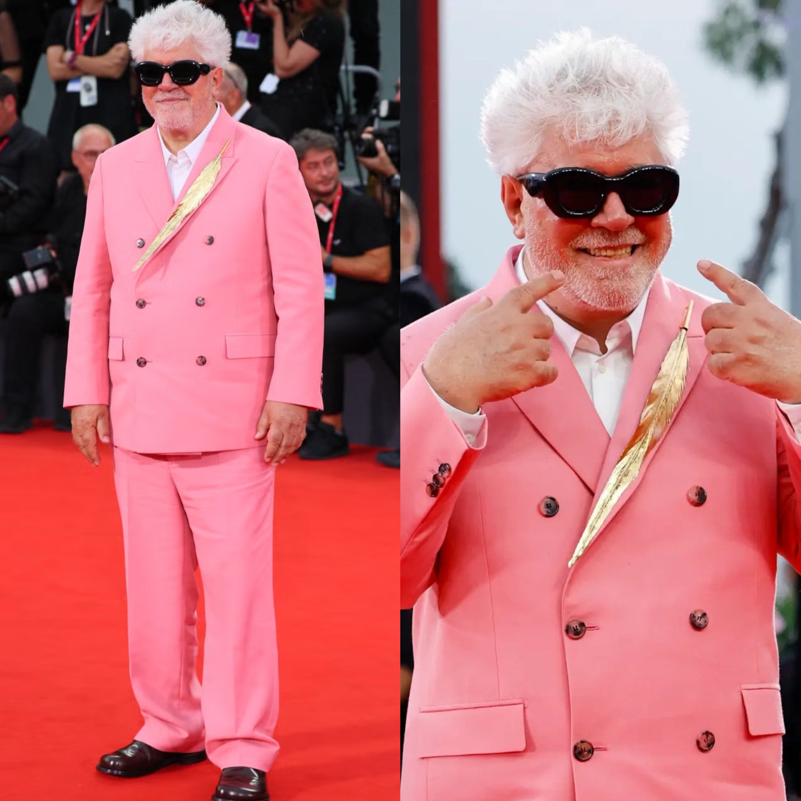 Pedro Almodóvar no Festival de Veneza 2024.