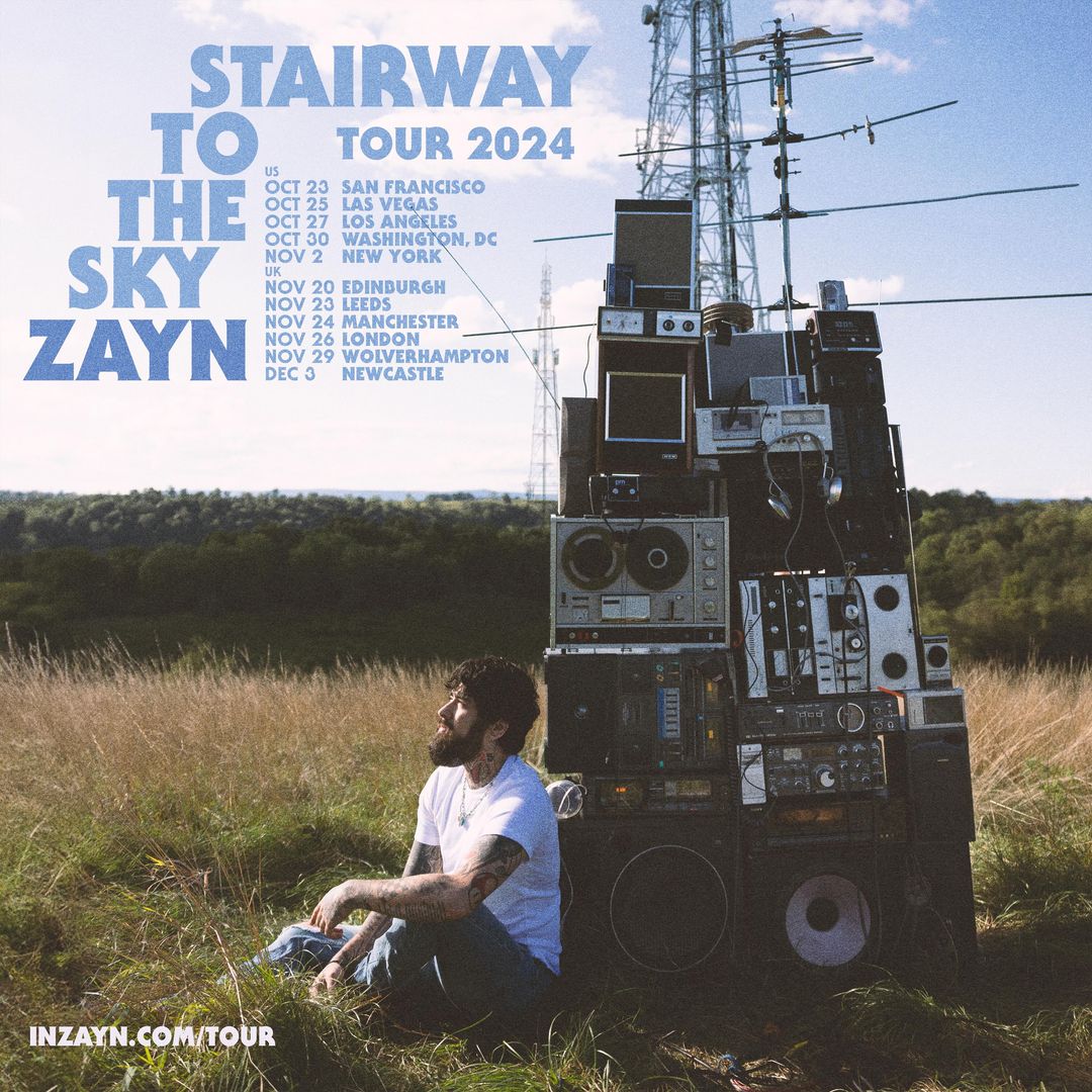 Anuncio da Stairway To The Sky Tour 2024.