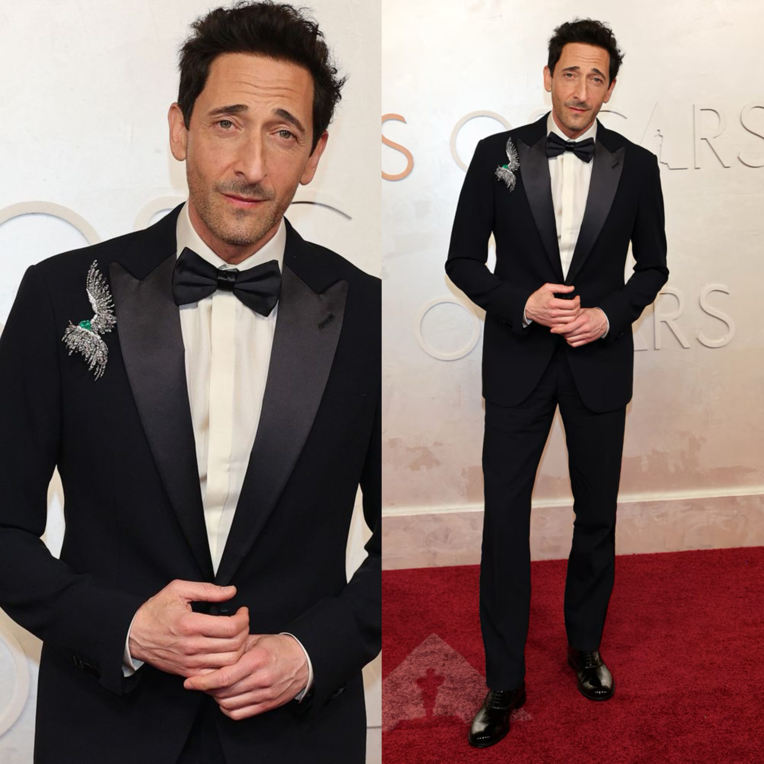 Adrien Brody no Oscar 2025.