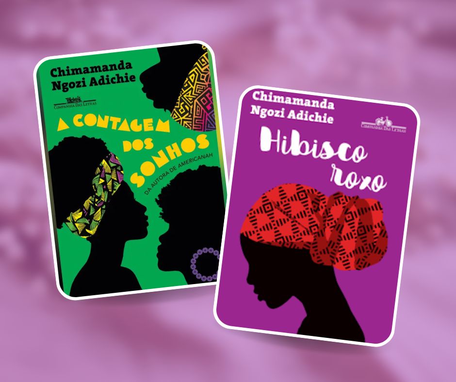 Capa de um dos livros de Chimamanda Adichie