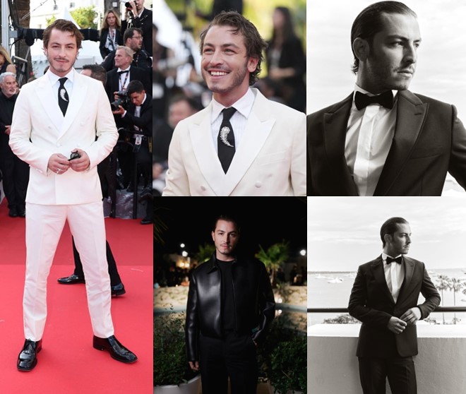 Foto de Boran Kuzum em festival de cinema.