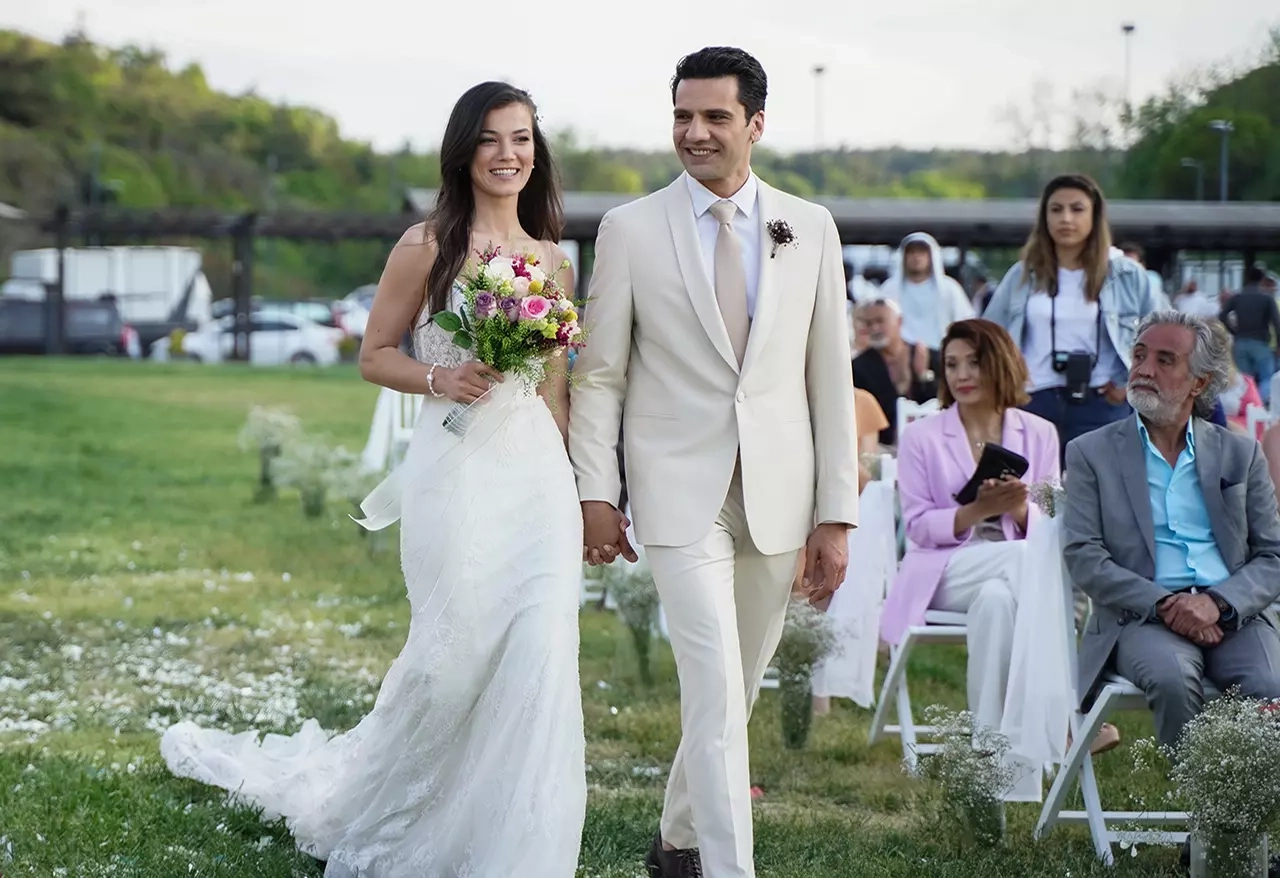 Foto do casamento de Ceylin e Ilgaz.