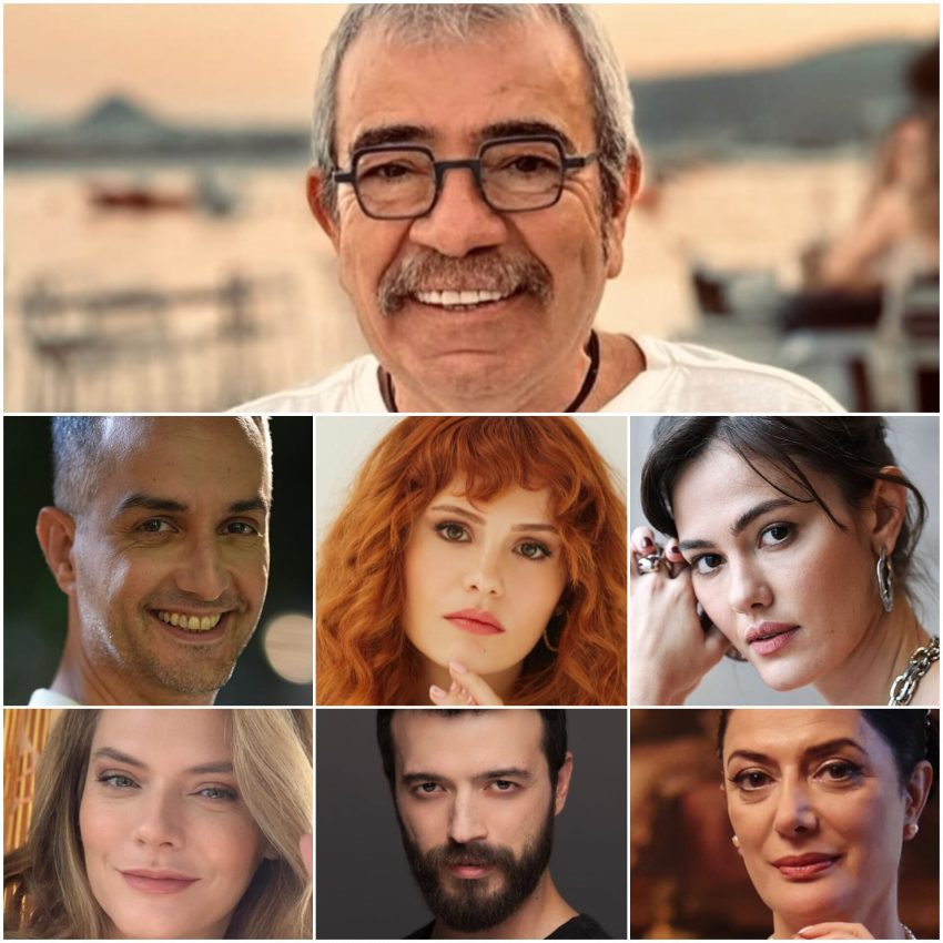 Foto dos novos atores da dizi Leyla, do qual sai o intérprete de Civan.