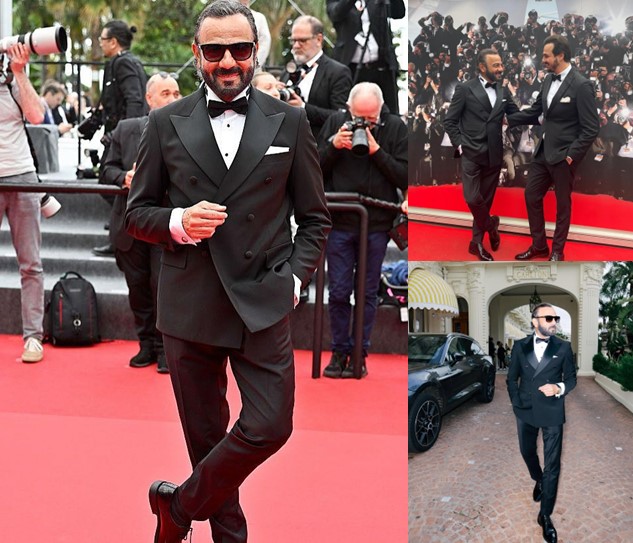 Foto de Kerem Alışık em Cannes.