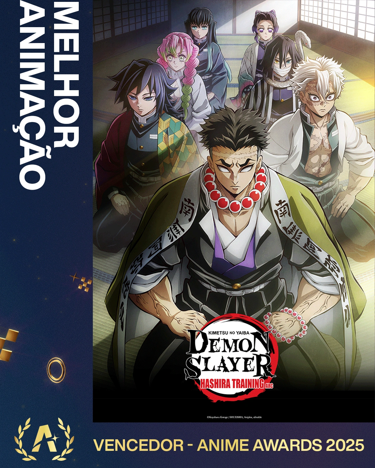 Anime Awards 2025 - melhor animação