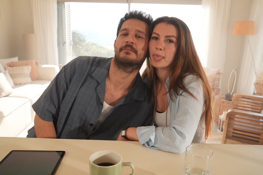 Foto de Burcu e Uraz.