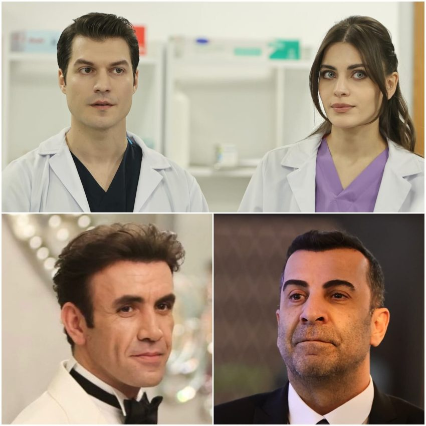 Foto dos atores que deixam a dizi.