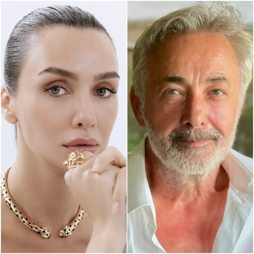 Foto de Birce Akalay e Mehmet Aslantuğ no resumo de notícias.