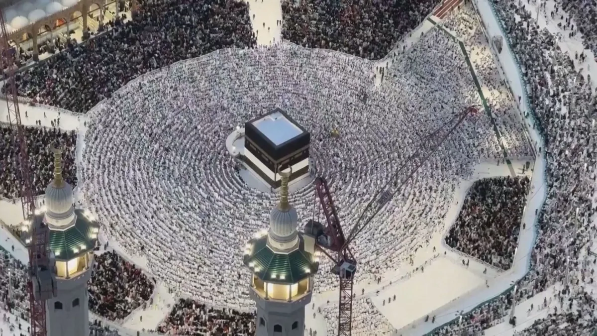 Foto de Meca no Hajj.