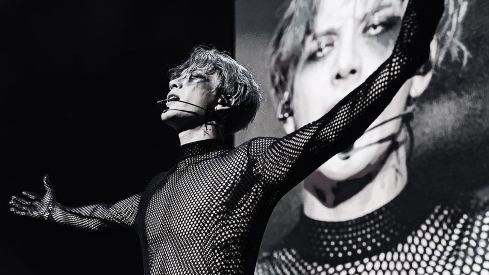 Jackson em turnê do álbum MAGICMAN