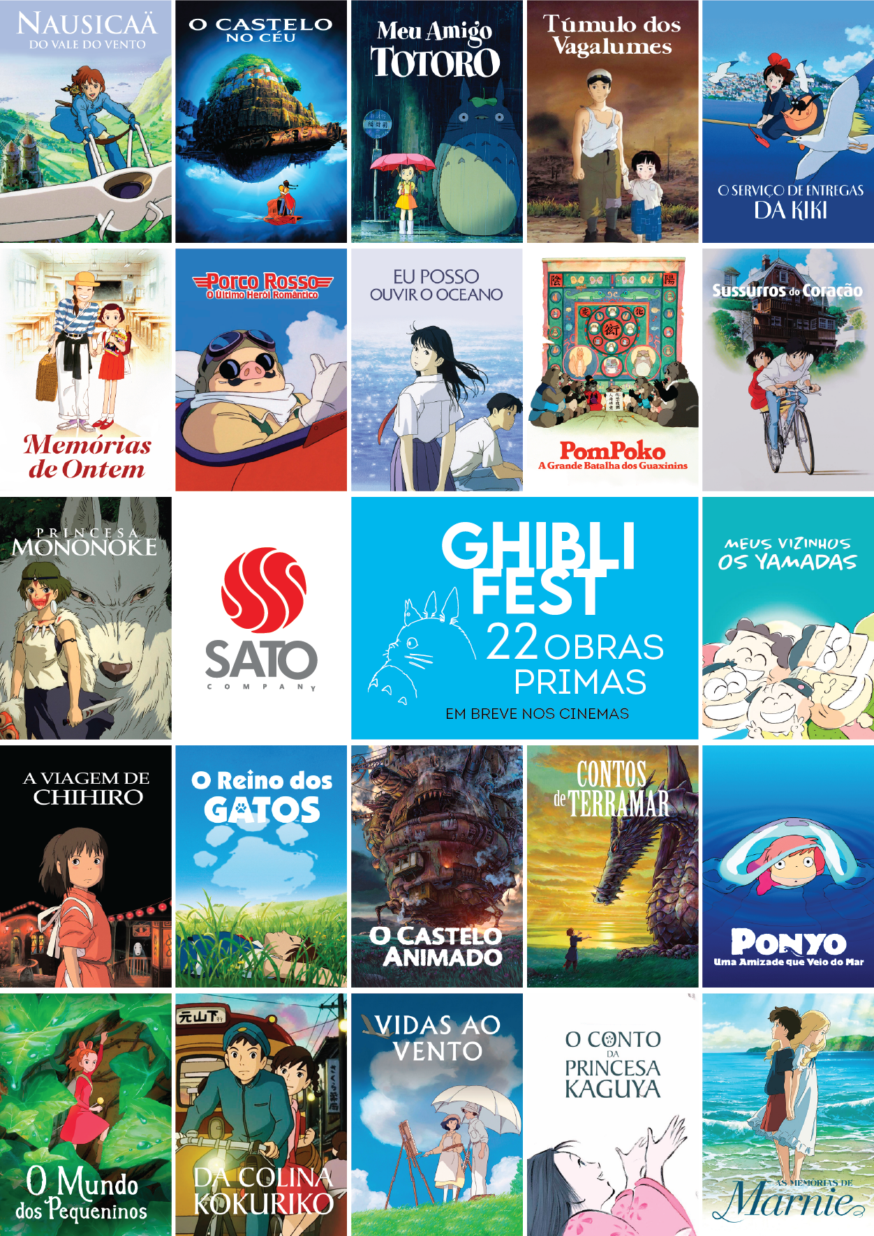 Pôster Ghibli Fest