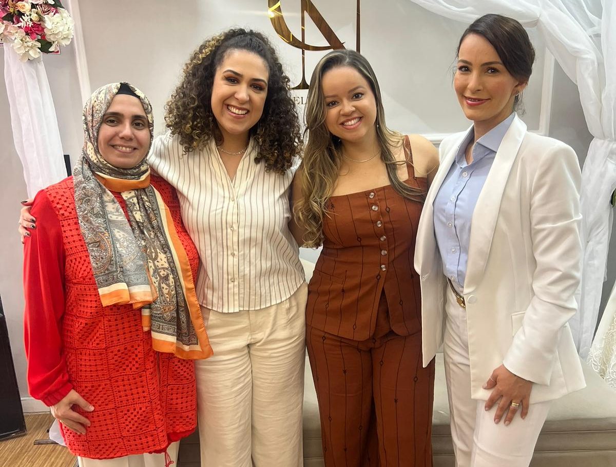 Foto idealizadoras do evento.