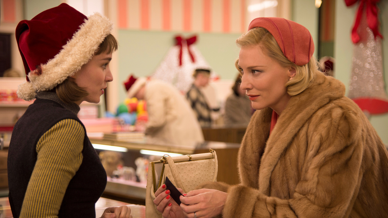 Rooney Mara e Cate Blanchett em Carol