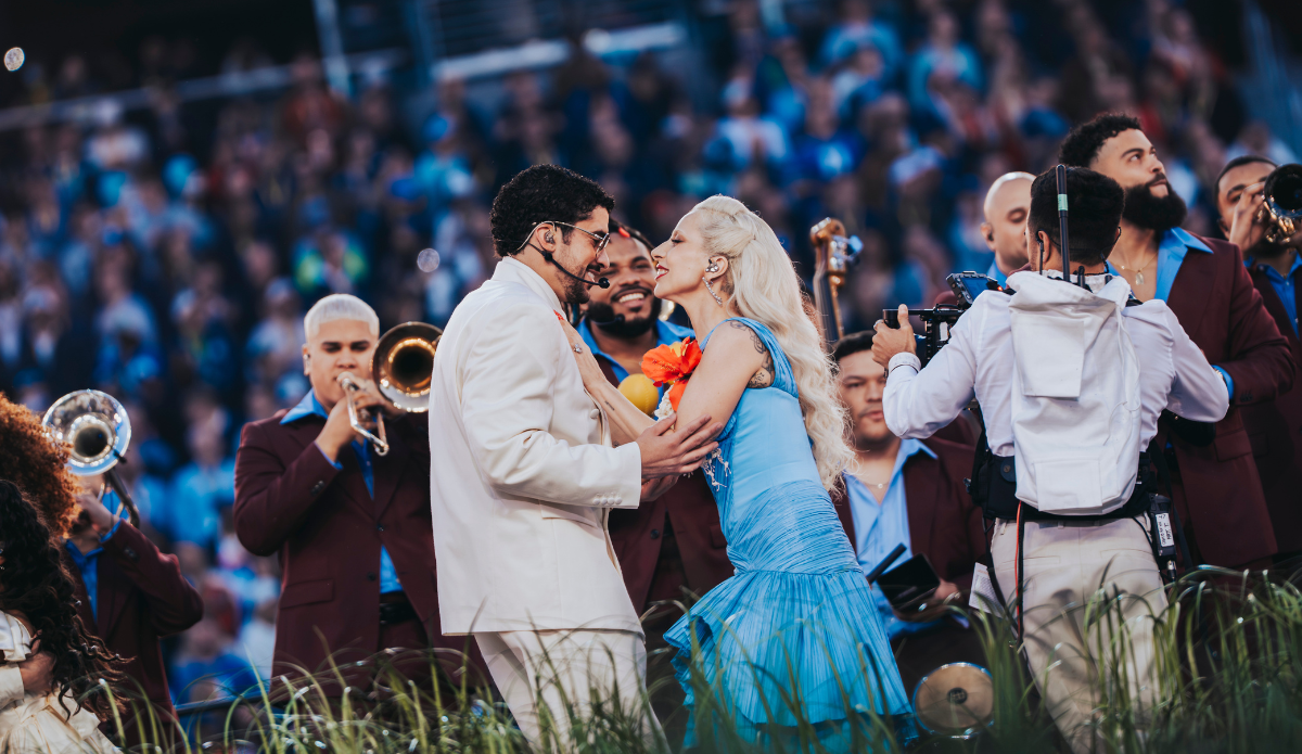 Bad Bunny e Lady Gaga no Super Bowl