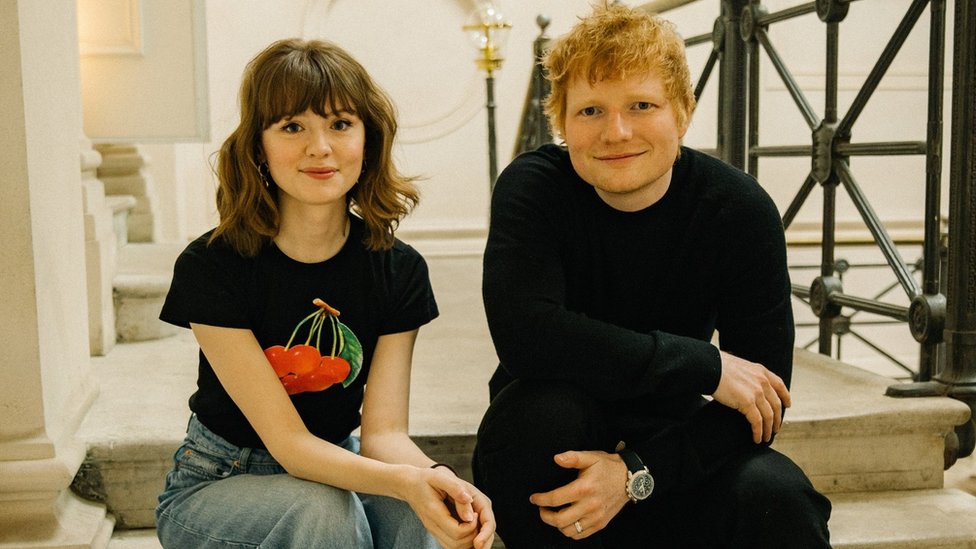 Maisie Peters e Ed Sheeran