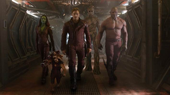Guardiões da Galáxia faz parte da franquia Marvel