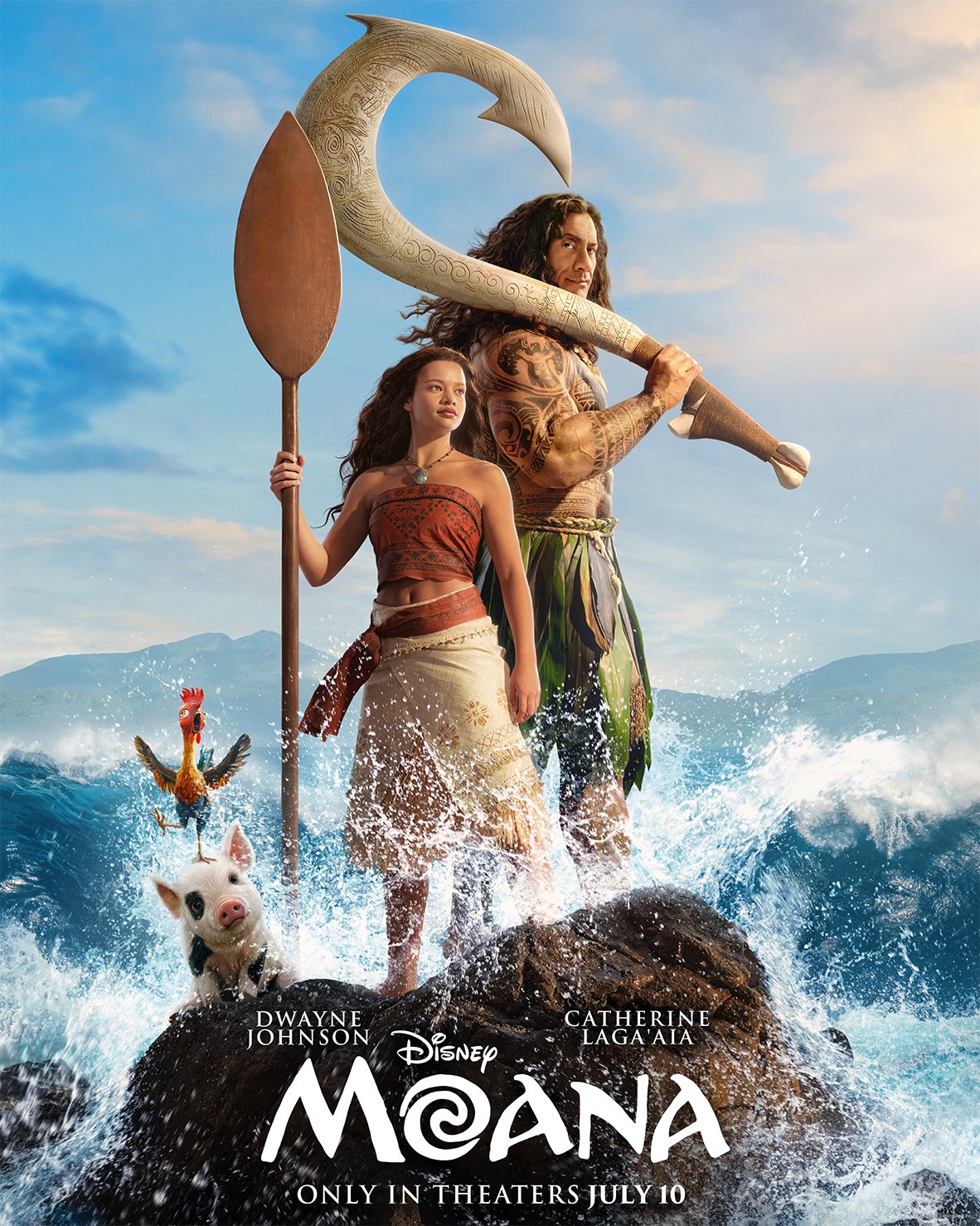 Poster live action Moana
