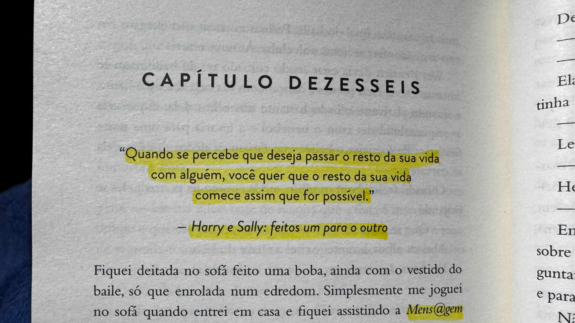 melhor do que nos filmes