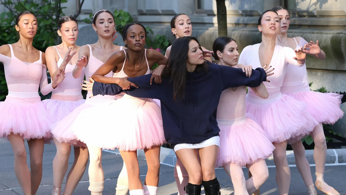 Olivia Rodrigo gravando possível novo videoclipe
