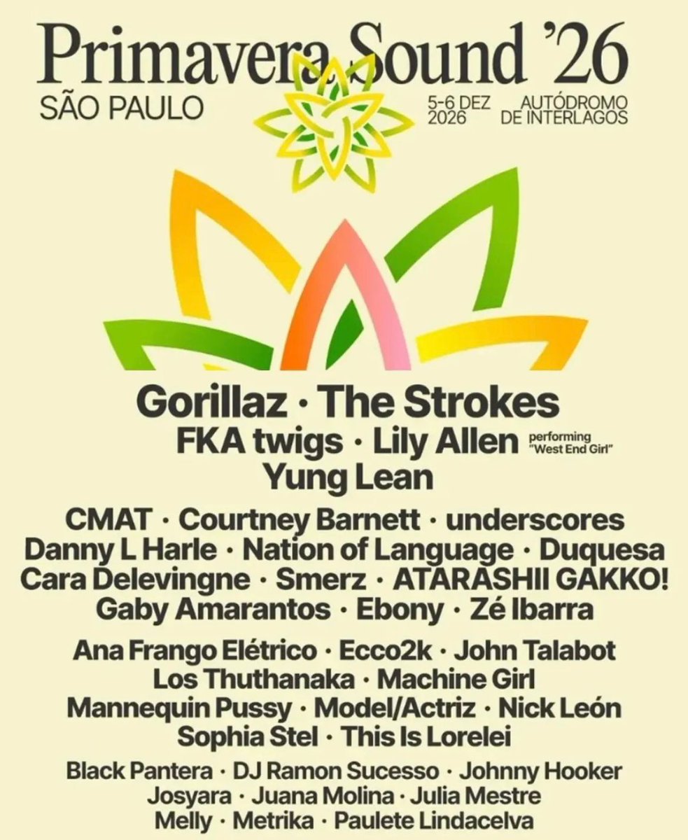Primavera Sound São Paulo