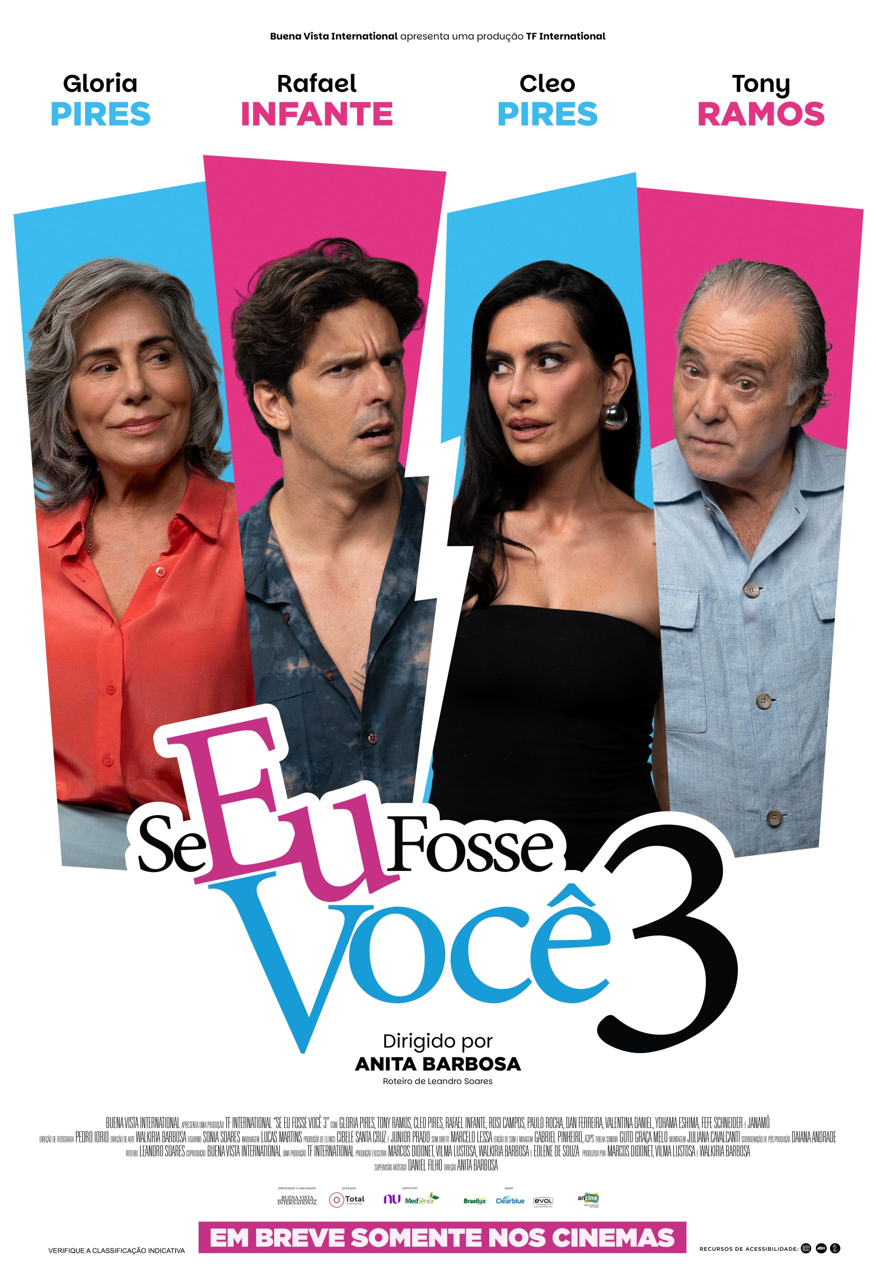 Pôster oficial de Se Eu Fosse Você 3