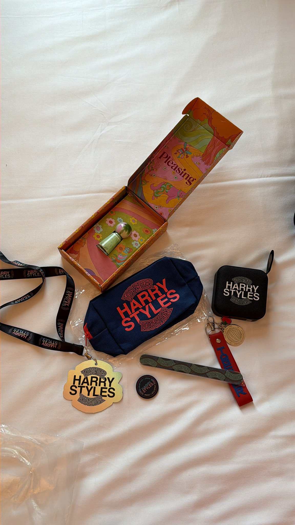 Itens do pacote VIP da Together, Together Tour