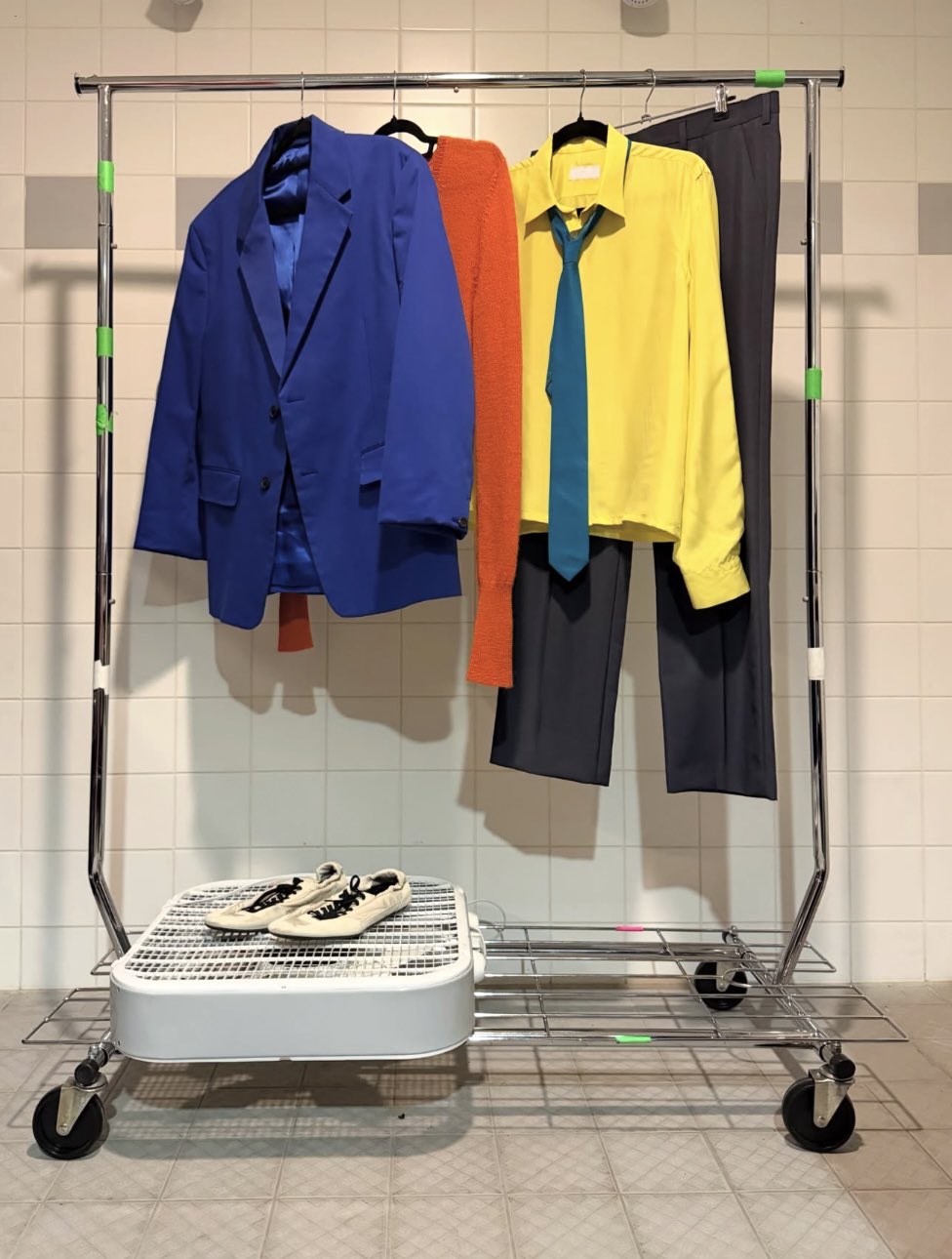 Figurino de Harry Styles para a segunda noite da Together, Together Tour em Amsterdã 