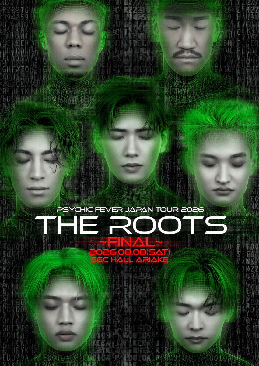 Divulgação da data extra da turnê PSYCHIC FEVER JAPAN TOUR 2026 THE ROOTS