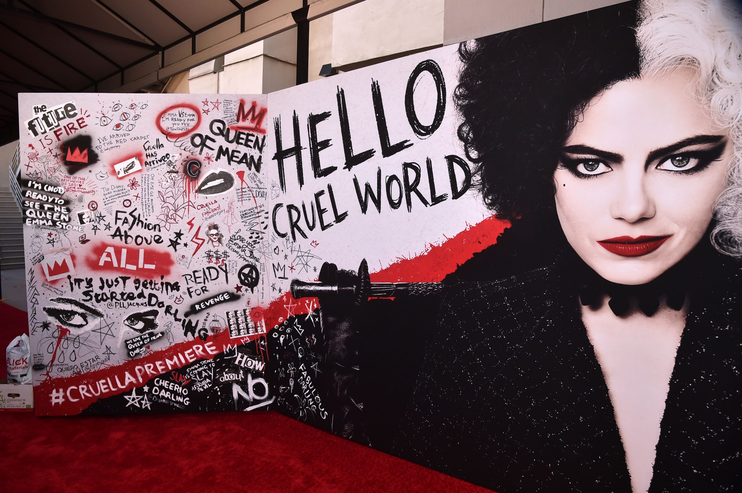 banner da premiere de Cruella