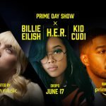 Billie Eilish, H.E.R e Kid Cudi no Prime Day Show