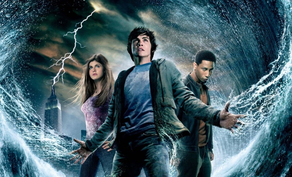 Percy Jackson cartaz do cinema