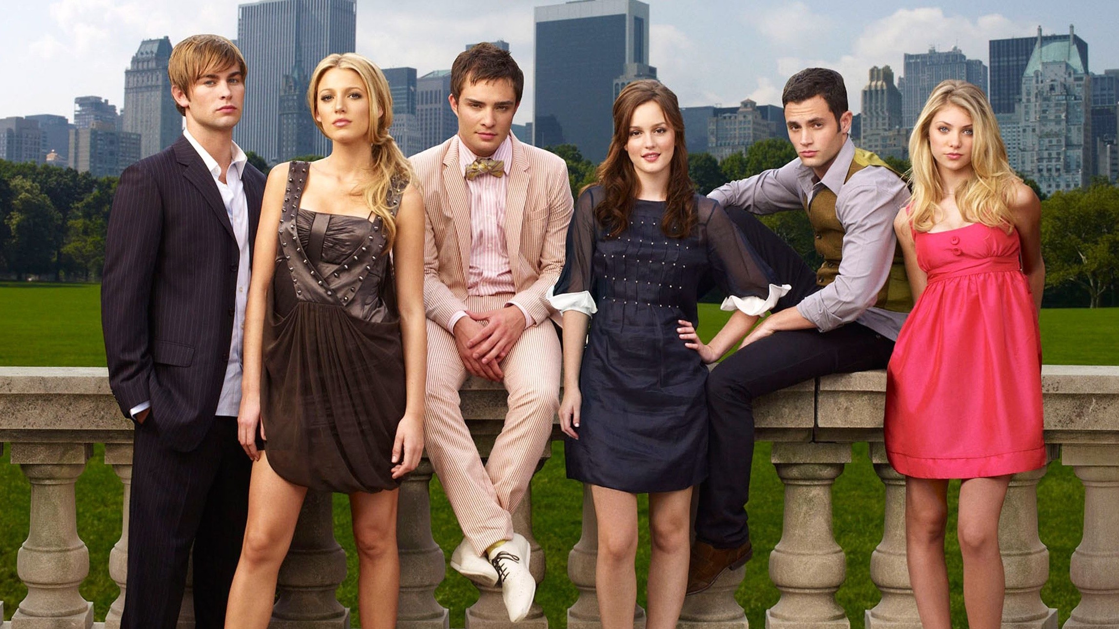 O elenco adolescente principal de gossip girl