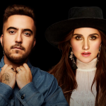 Dulce María retorna aos palcos para se apresentar com espanhol Beret