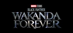 Imagem do logo do filme Pantera Negra: Wakanda Para Sempre. Crédito: Disney