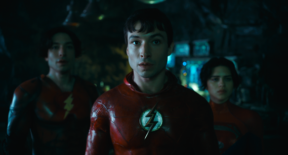 Ezra Miller em The Flash