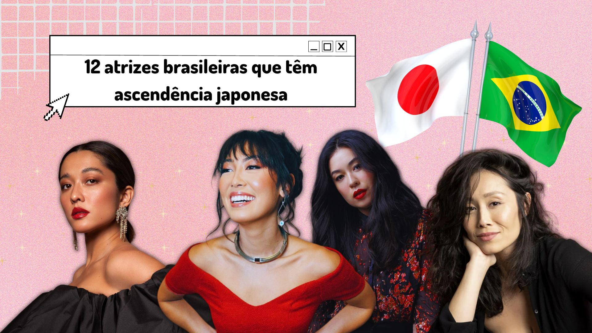 Capa site 12 atrizes nipo-brasileiras