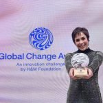 Thamires Pontes recebe o prêmio Global Change Award 2023