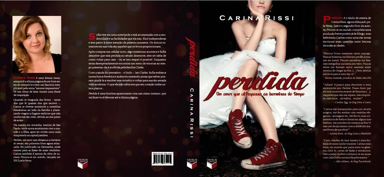 Capa do livro Perdida da autora Carina Rissi