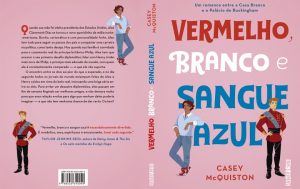 Capa livro Vermelho Branco e Sangue Azul