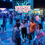 Registro da Stranger Things: The Experience.