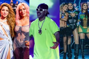 Shakira, Karol G, Feid e RBD, vencedores do Latin American Music Awards 2024.